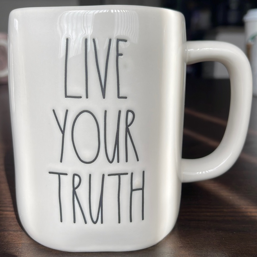 NEW Rae Dunn Live Your Truth Mug